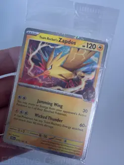 Team Rocket's Zapdos (Gamestop Exclusive) 070/182 Holo Pokemon NM Teeziro - Image 4
