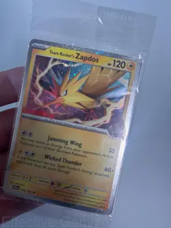 Team Rocket's Zapdos (Gamestop Exclusive) 070/182 Holo Pokemon NM Teeziro - Image 5
