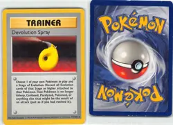 Devolution Spray 72/102 Rare Base Set Unlimited Pokemon LP Kinebuchi - Image 3