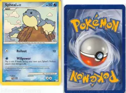 Spheal 102/123 Common Mysterious Treasures Pokemon MP Kizuki - Image 3