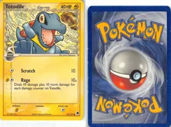 Totodile 67/101 Common Dragon Frontiers Pokemon MP Nakamura - Image 3