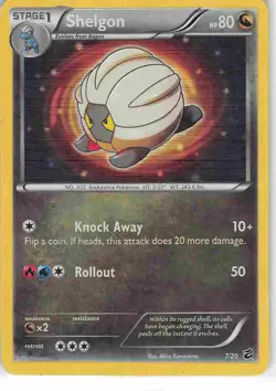 Shelgon 7/20 Holo Rare Dragon Vault Pokemon LP - Image 1
