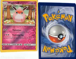 Wigglytuff 72/111 Rare Crimson Invasion Pokemon Reverse Holo LP 313 - Image 3