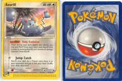 Azurill 31/100 Uncommon Sandstorm Pokemon MP Himeno - Image 3