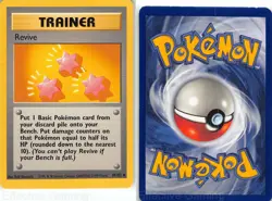 Revive 89/102 Uncommon Base Set Unlimited Pokemon MP Kinebuchi - Image 3