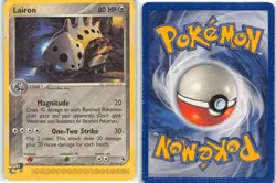 Lairon 37/109 Uncommon Ruby & Sapphire Pokemon MP Arita - Image 3