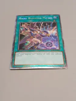 Yugioh! Dark Burning Magic - RA04-EN246 - Platinum Secret Rare - 1st Edition nm - Image 1