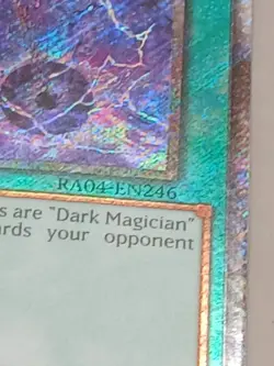 Yugioh! Dark Burning Magic - RA04-EN246 - Platinum Secret Rare - 1st Edition nm - Image 4