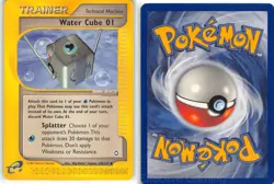 Water Cube 140 Uncommon Aquapolis Pokemon LP Tagawa - Image 3