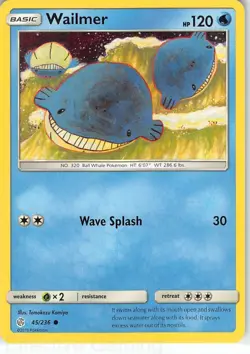 Wailmer 45/236 Common Cosmic Eclipse Pokemon NM Komiya - Image 1