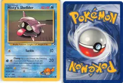 Misty's Shellder 89/132 Common Gym Heroes Pokemon Unlimited LP Sugimori - Image 3