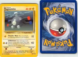 Magnemite 80/110 Common Legendary Collection Pokemon LP Kinebuchi - Image 3