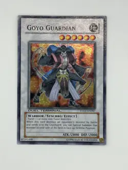 Yu-Gi-Oh! Goyo Guardian Parallel Rare DT01-EN087 NM - Image 1