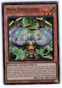 Mind Procedure Super Rare DUAD-EN015 Duelist's Advance NM YuGiOh - Image 1