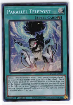 Parallel Teleport Super Rare DUAD-EN059 Duelist's Advance NM YuGiOh - Image 1