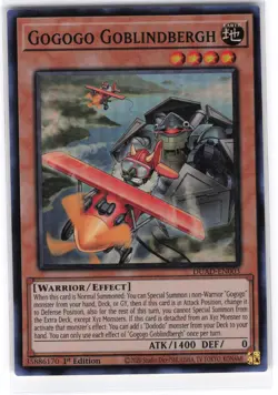 Gogogo Goblindbergh Super Rare DUAD-EN003 Duelist's Advance NM YuGiOh - Image 1
