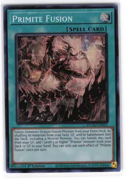 Primite Fusion Super Rare DUAD-EN065 Duelist's Advance NM YuGiOh - Image 1