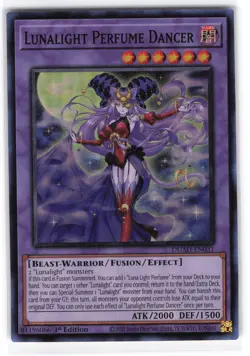 Lunalight Perfume Dancer Super Rare DUAD-EN031 Duelist's Advance NM YuGiOh - Image 1