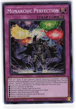Monarchic Perfection Super Rare DUAD-EN076 Duelist's Advance NM YuGiOh - Image 1
