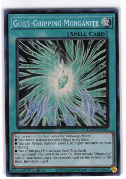 Guilt-Gripping Morganite Super Rare DUAD-EN070 Duelist's Advance NM YuGiOh - Image 1