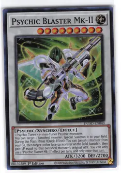 Psychic Blaster Mk-II Super Rare DUAD-EN040 Duelist's Advance NM YuGiOh - Image 1