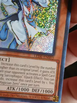 Yugioh Silent Magician Zero LEDE-EN003 Secret Rare 1st Ed NM - Image 4