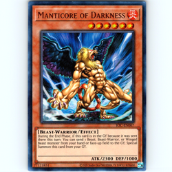 Yugioh Manticore Of Darkness IOC-EN067 Unlimited Ultra Rare Holo - NM 💎 - Image 1