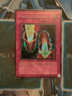 Magic Cylinder LON-104 Secret Rare Unlimited LP Yugioh - Image 1