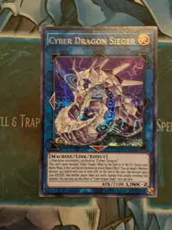 Yugioh! NM Cyber Dragon Sieger - MP19-EN108 - Prismatic Secret Rare - 1st Editio - Image 1