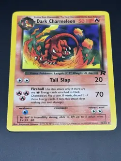 Pokemon Card Team Rocket Dark Charmeleon 32/82 Uncommon - Image 3