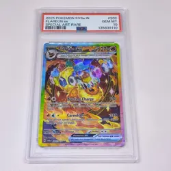 2025 Pokemon Indonesia IN SV8a Terastal Festival FLAREON ex 202/187 SAR PSA 10!! - Image 1