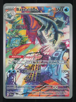 Baxcalibur 210 193 Illustration Rare Paldea Evolved Pokemon NM - Image 1