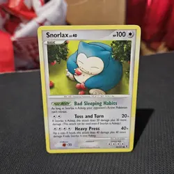 Snorlax Pokemon TCG Rising Rivals Common Card #81/111 - Image 1