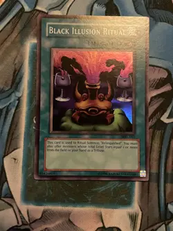Yu-Gi-Oh! Black Illusion Ritual MRL-051 Magic Card MP Yugioh TCG original - Image 1