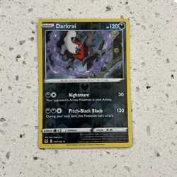 Pokemon TCG - Darkrai 120/196 Reverse Holo Rare - Lost Origin - NM - Image 1