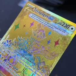 Pokemon TCG Terapagos EX Hyper Rare Stellar Crown Card 173/142 Holo pack fresh - Image 2