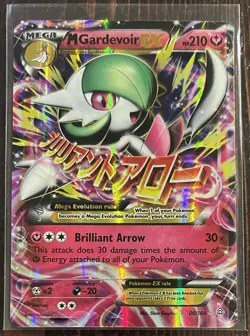 M Gardevoir EX 106/160 XY-Primal Clash Holo Pokemon Card - Image 1