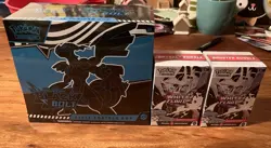 Pokemon Black Bolt Elite Trainer Box And 2 White Flare Booster Bundles etb tear - Image 1