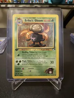 2000 Pokemon 1st Edition Gym Heroes Erika’s Gloom | Pack Fresh - Image 1