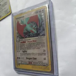 Pokemon TCG Salamence Holo Rare 10/97 EX Dragon 2003 E-Reader LP Read Desc - Image 4
