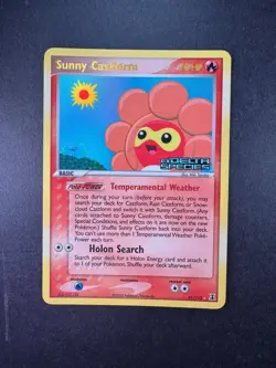 2005 Pokemon Sunny Castform Reverse Holo EX Delta Species 31/113 STAMPED - Image 1