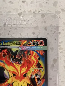 Pokemon ME: Ascended Heroes Mega Emboar ex 273/217 Special Illustration Rare SIR - Image 4
