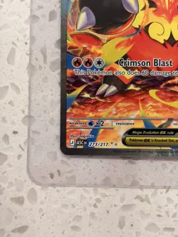 Pokemon ME: Ascended Heroes Mega Emboar ex 273/217 Special Illustration Rare SIR - Image 5