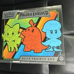 Nintendo Pokemon TCG Scarlet & Violet - Paldea Evolved Elite Trainer Box - 9 Pks 820650853661 - Image 1