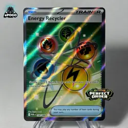 Energy Recycler 108/088 Full Art Pokemon TCG: Perfect Order MINT SHIPS TODAY! - Image 1