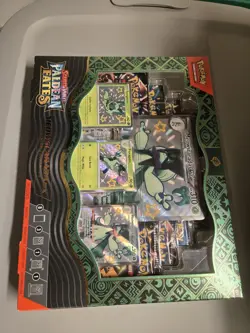 Pokemon TCG Scarlet & Violet Paldean Fates Meowscarada EX Premium Factory Sealed 820650856341 - Image 2