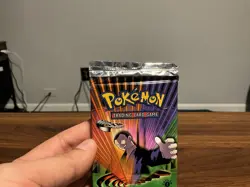 Giovanni 1st Edition Sealed Pack 2000 Pokemon Gym Challenge LIGHT 20.77G - Image 3