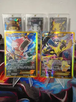 Pokemon Gyarados EX 123/122 Alakazam EX 125/124 Secret Rares - Image 1