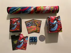 Pre-Built Pokemon TCG Mega Charizard X ex Beginner Friendly Deck w/ Accessories - Image 1