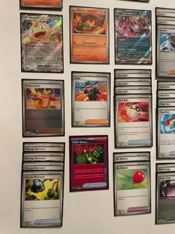 Pre-Built Pokemon TCG Mega Charizard X ex Beginner Friendly Deck w/ Accessories - Image 4
